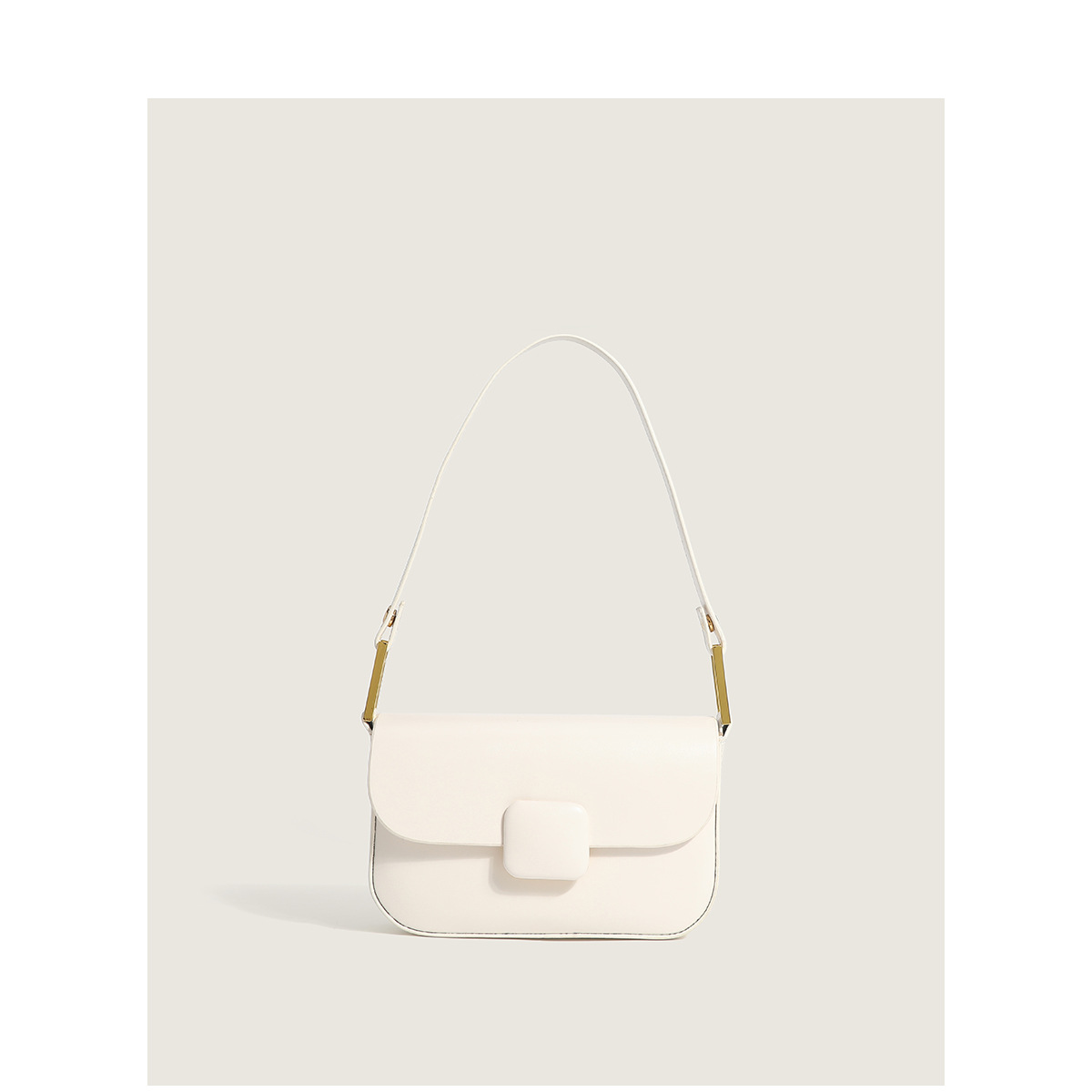Kleine Umhängetasche für Damen ⎜ Modische Messenger Bag aus Leder mit abnehmbarem Trageriemen