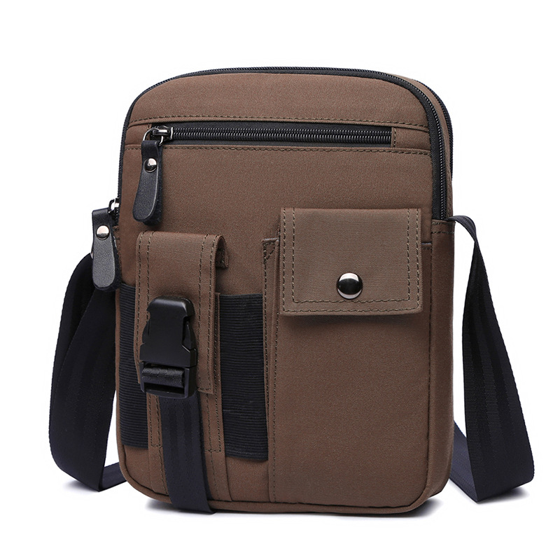 Herren Umhängetasche ⎜ Robuste Crossbody-Tasche mit Vielseitigen Fächern und Verstellbarem Gurt