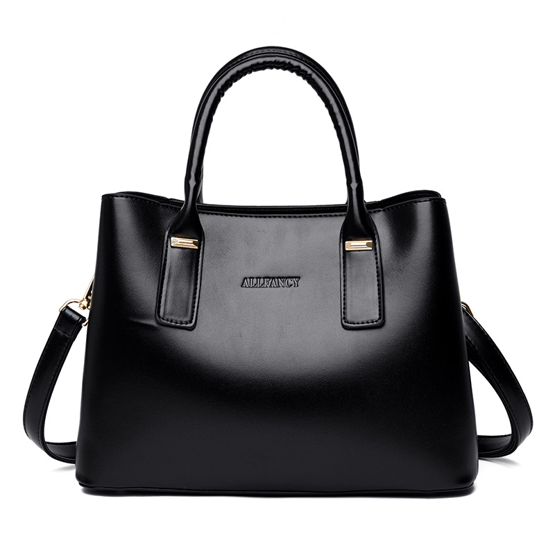 Handtasche für Damen ⎜ Weiche Schultertasche mit großem Stauraum und abnehmbarem Umhängeriemen