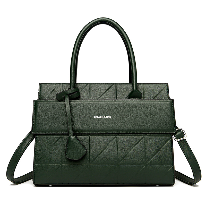 Handtasche für Damen ⎜ Elegante Tragetasche mit großem Stauraum und strukturierter Oberfläche für Alltag und Büro
