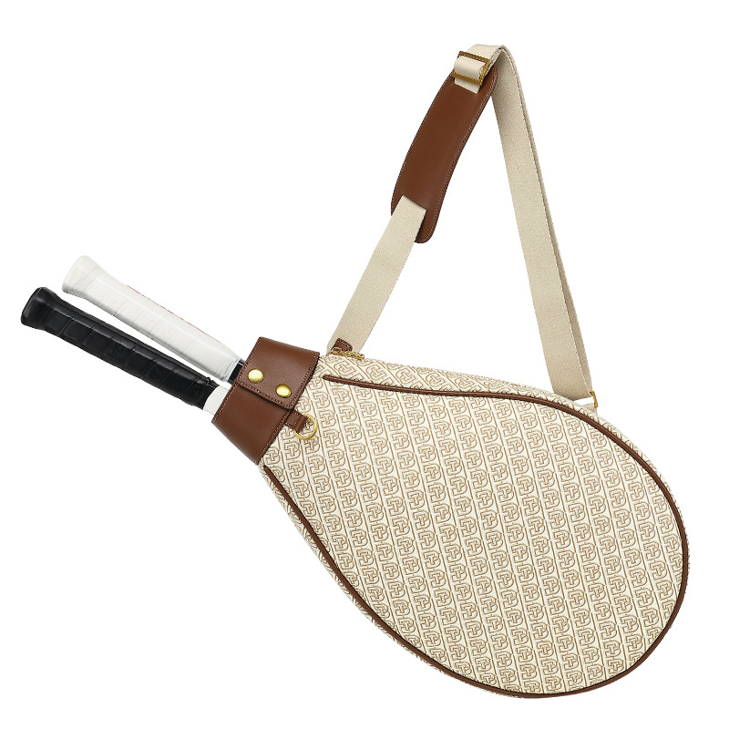 Schlägertasche für Sport ⎜ Geräumige Umhängetasche für Tennis und Badminton
