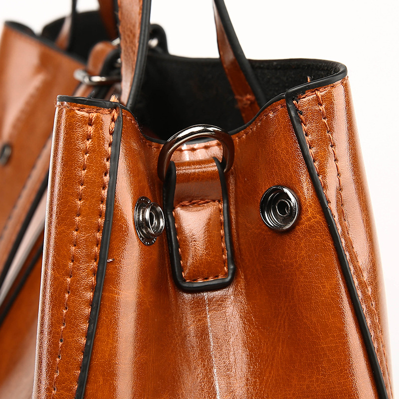 Handtasche für Damen ⎜ Elegante Tragetasche in Lederoptik mit großzügigem Stauraum und zeitlosem Design