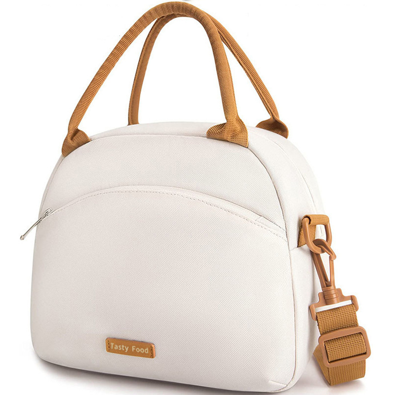 Lunchbag für Damen ⎜ Isolierte Tragetasche mit großem Fassungsvermögen und praktischem Schultergurt