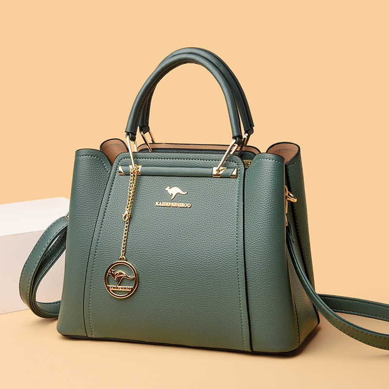 Handtasche für Damen ⎜ Schlichte Tragetasche mit großem Stauraum für Büro, Alltag und Freizeit