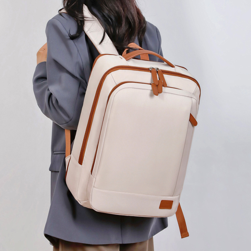 Laptop Rucksack für Damen ⎜ Multifunktionale Alltagstasche mit USB-Anschluss und großem Stauraum