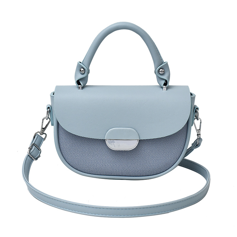 Handtasche für Damen ⎜ Elegante Umhängetasche im Retro-Stil mit Tragegriff und abnehmbarem Schulterriemen