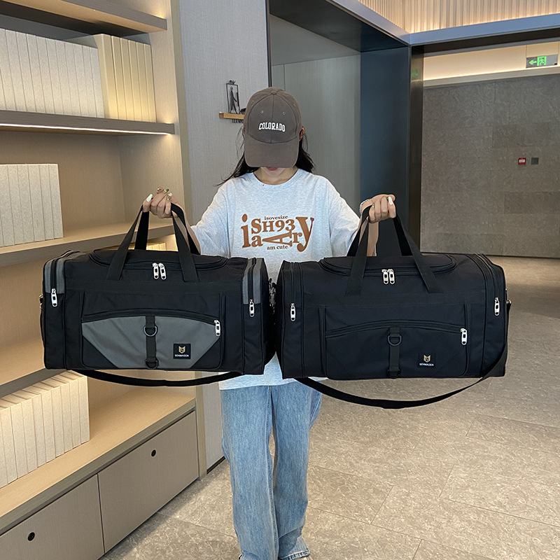 Reisetasche für Herren und Damen ⎜ Große Sporttasche mit mehreren Fächern und atmungsaktivem Material für Reisen
