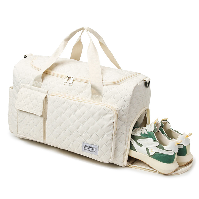 Reisetasche für Damen ⎜ Leichte Sporttasche mit großer Kapazität und praktischer Trennung von Nass und Trocken