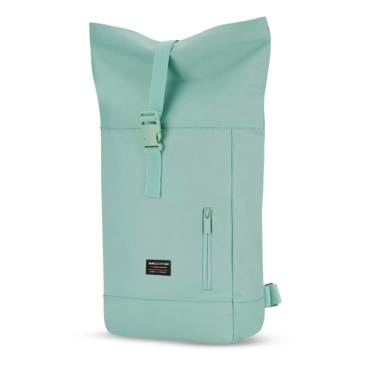 Rucksack für Damen ⎜ Stylischer Rolltop Backpack mit großer Kapazität für den Alltag
