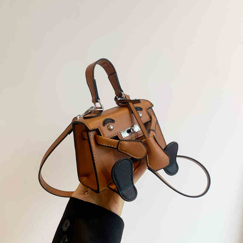 Handtasche für Damen ⎜ Kreative Mini-Schultertasche mit verspieltem Design für stilvolle Akzente