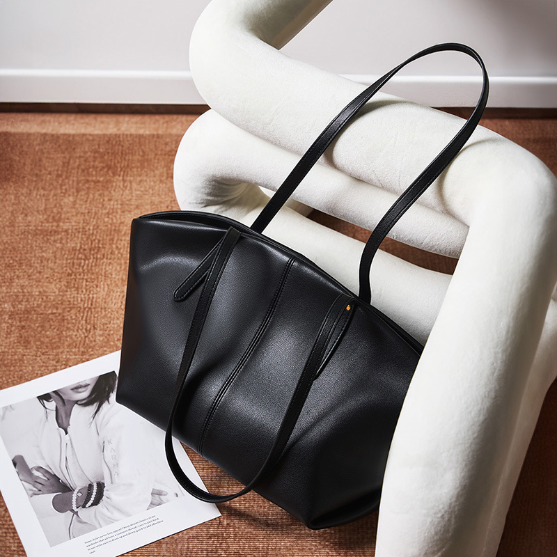 Shopper Tasche für Damen ⎜ Modische Tragetasche aus Lederoptik mit extra viel Stauraum für Alltag und Freizeit