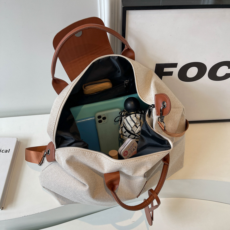 Reisetasche für Damen ⎜ Leichte Duffel-Bag mit großer Kapazität und Tragegriffen für stilvolles Reisen
