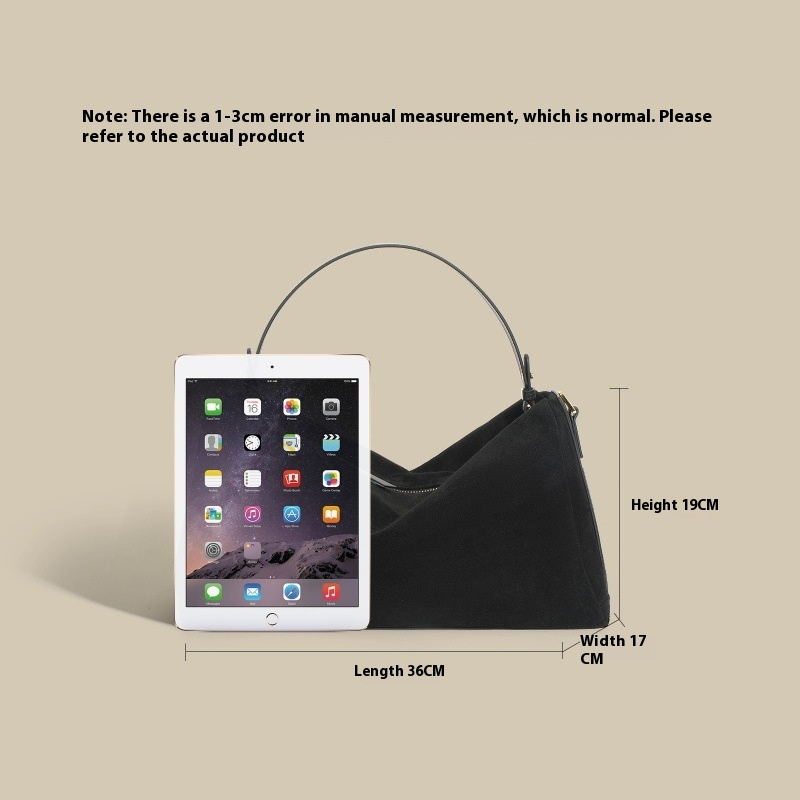 Handtasche für Damen ⎜ Vielseitige Schultertasche aus hochwertigem Leder im modernen Design