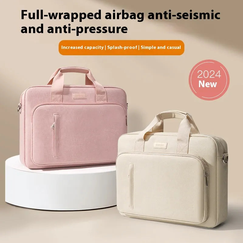 Laptop-Tasche aus Oxford-Gewebe ⎜ Robuste Aktentasche mit Großer Kapazität und Schutzfunktion
