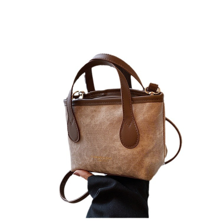 Damen Schultertasche Im Retro Stil ⎜ Geräumige Tragetasche Mit Praktischem Schulterriemen