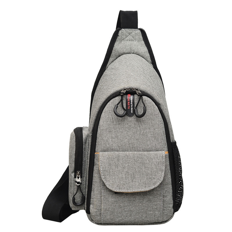 Kameratasche für unterwegs ⎜ Gepolsterte Crossbody-Tasche für DSLR mit Schutzfächern und leichtem Zugriff