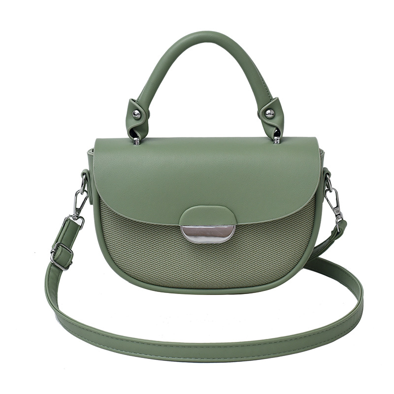Handtasche für Damen ⎜ Elegante Umhängetasche im Retro-Stil mit Tragegriff und abnehmbarem Schulterriemen