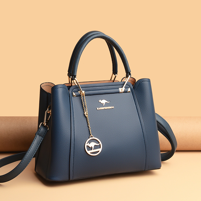 Handtasche für Damen ⎜ Schlichte Tragetasche mit großem Stauraum für Büro, Alltag und Freizeit