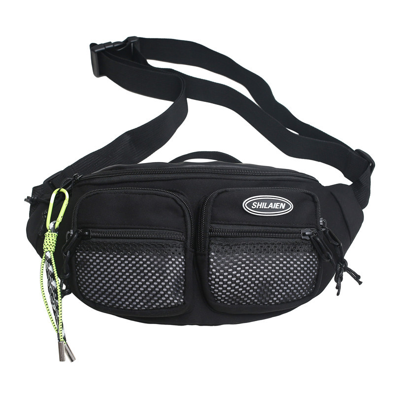 Unisex Bauchtasche ⎜ Praktische Reisetasche mit Viel Stauraum und Bequemem Schultergurt