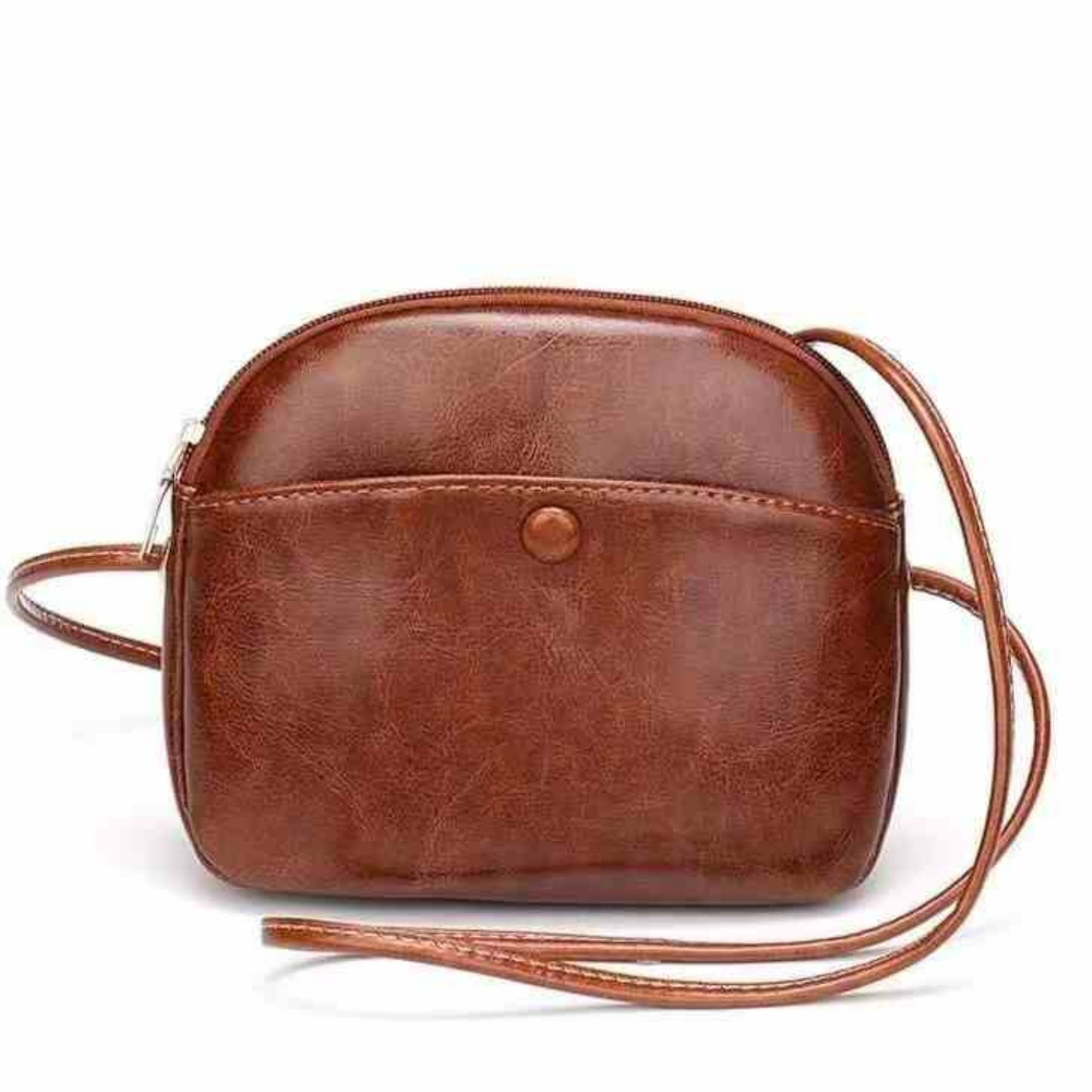 Damen Umhängetasche ⎜ Stilvolle Tasche mit Retro-Design und weichem Material für Alltag und Events