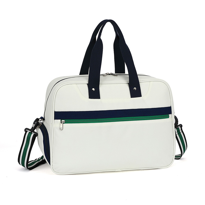 Sportliche Schultertasche für Badmintonspieler ⎜ Leichte Tragetasche mit Reißverschlussfach für Schläger und Zubehör