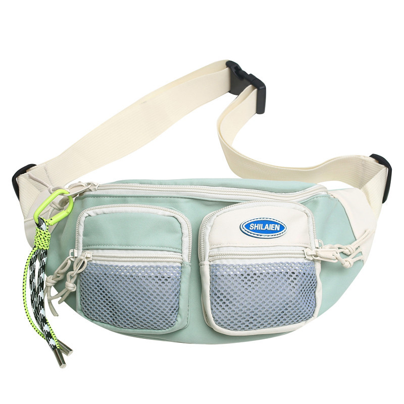 Unisex Bauchtasche ⎜ Praktische Reisetasche mit Viel Stauraum und Bequemem Schultergurt