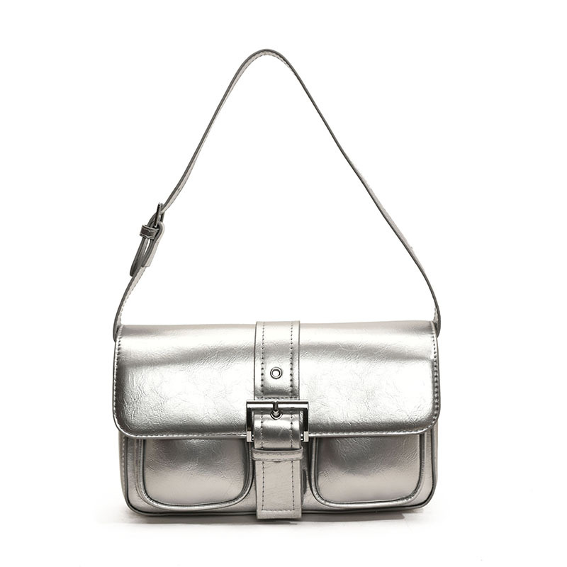 Leder Damen Schultertasche ⎜ Elegante Handtasche mit Verstellbarem Riemen und Modernem Design