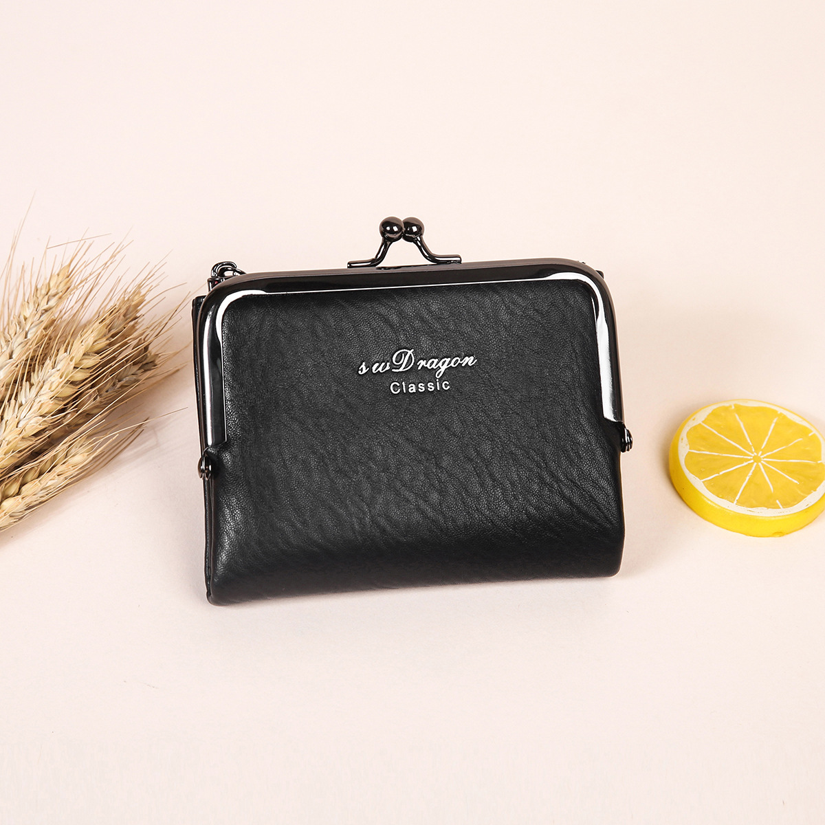 Kartenetui mit Münzfach für Damen ⎜ Elegante Brieftasche im Zwei-in-eins-Design für Ausweise und Karten