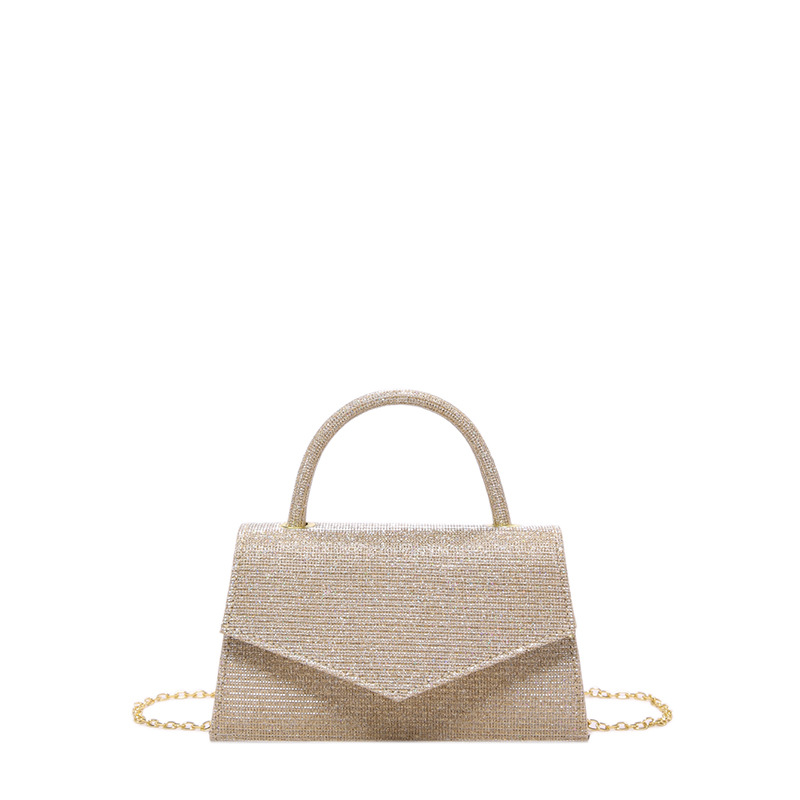 Glitzernde Handtasche für Damen ⎜ Elegante Clutch im modernen Design mit funkelnden Strasssteinen