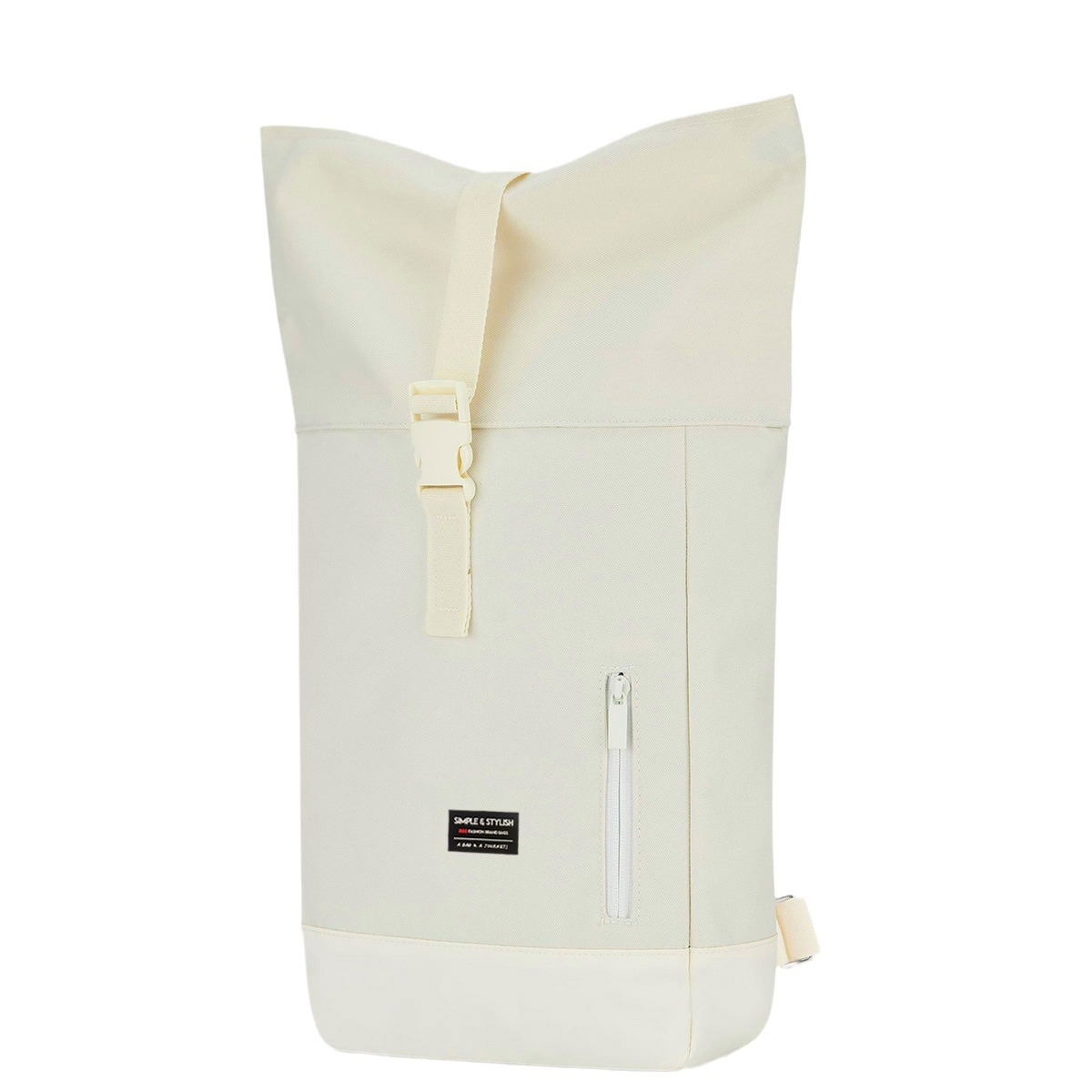 Rucksack für Damen ⎜ Stylischer Rolltop Backpack mit großer Kapazität für den Alltag
