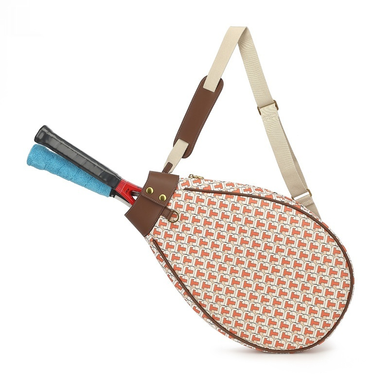 Schlägertasche für Sport ⎜ Geräumige Umhängetasche für Tennis und Badminton