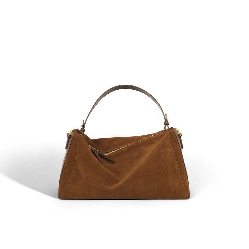 Handtasche für Damen ⎜ Vielseitige Schultertasche aus hochwertigem Leder im modernen Design