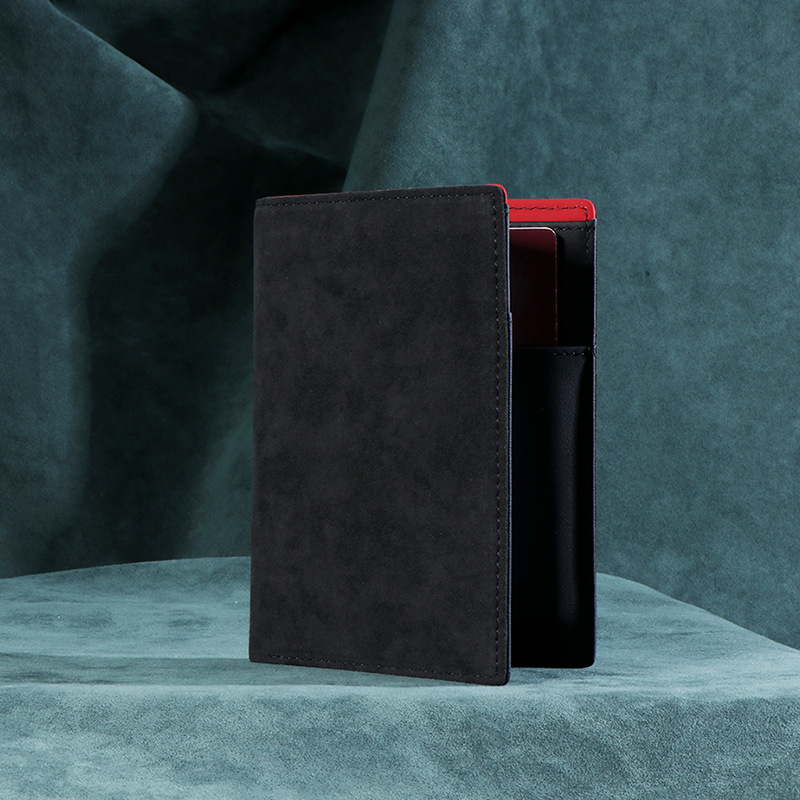 Reisepasshülle aus Leder ⎜ Eleganter Dokumentenhalter mit Kartenfächern für Reisen und Ausweise