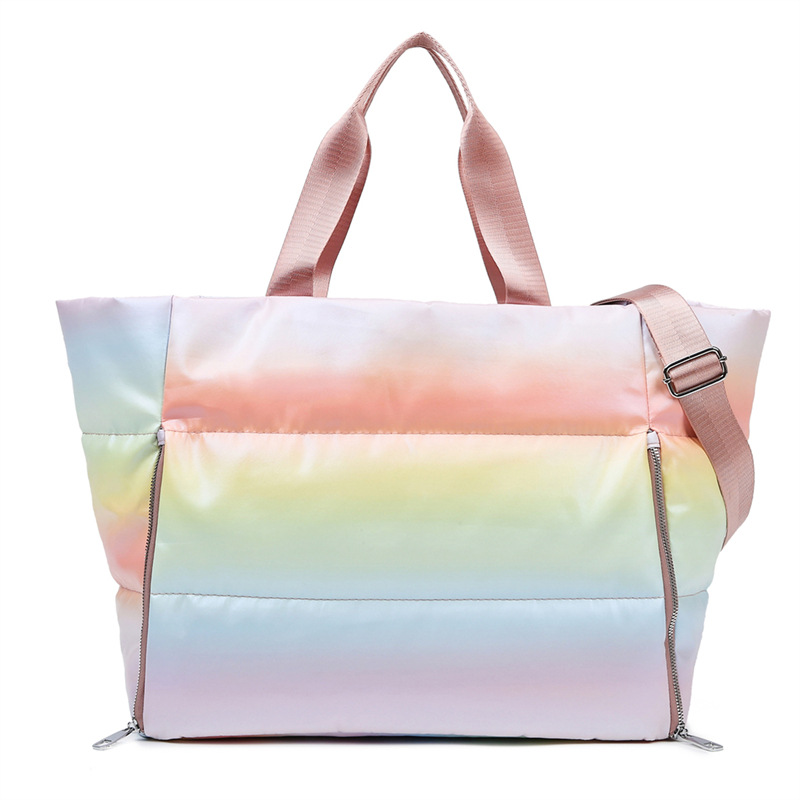 Reisetasche für Damen ⎜ Leichte Sporttasche aus Oxford-Gewebe mit großem Fassungsvermögen