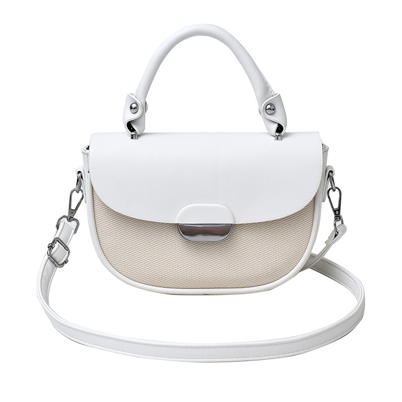 Handtasche für Damen ⎜ Elegante Umhängetasche im Retro-Stil mit Tragegriff und abnehmbarem Schulterriemen
