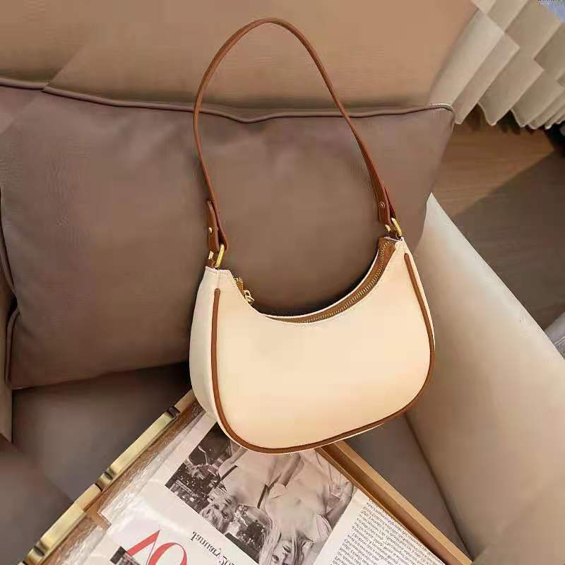 Unterarmtasche für Damen ⎜ Elegante Schultertasche im minimalistischen Design für Alltag