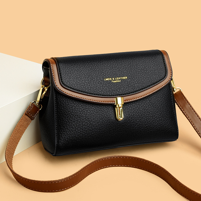 Damen Umhängetasche ⎜ Modische Schultertasche mit viel Platz und sicherem Verschluss