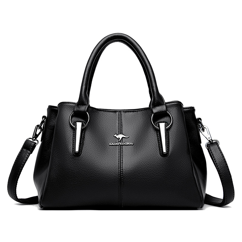 Handtasche für Damen ⎜ Geräumiges Design mit Tragegriff und Schulterriemen