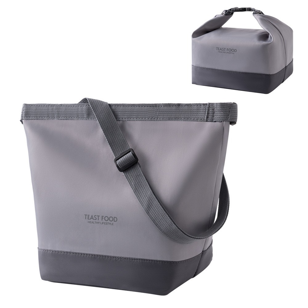 Lunchbag für unterwegs ⎜ Isolierte Umhängetasche für Mahlzeiten im Büro, Schule oder auf Reisen