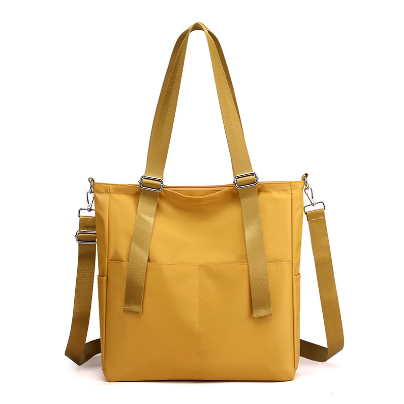 Oxford Stoff Schultertasche ⎜ Große Kapazität für Alltag und Freizeit