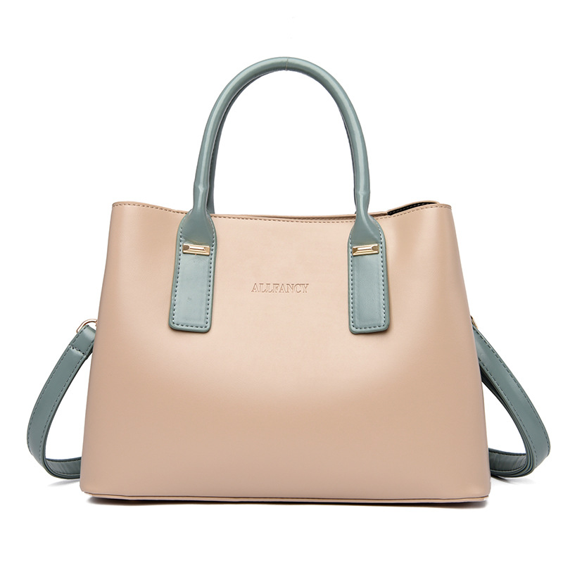 Handtasche für Damen ⎜ Weiche Schultertasche mit großem Stauraum und abnehmbarem Umhängeriemen