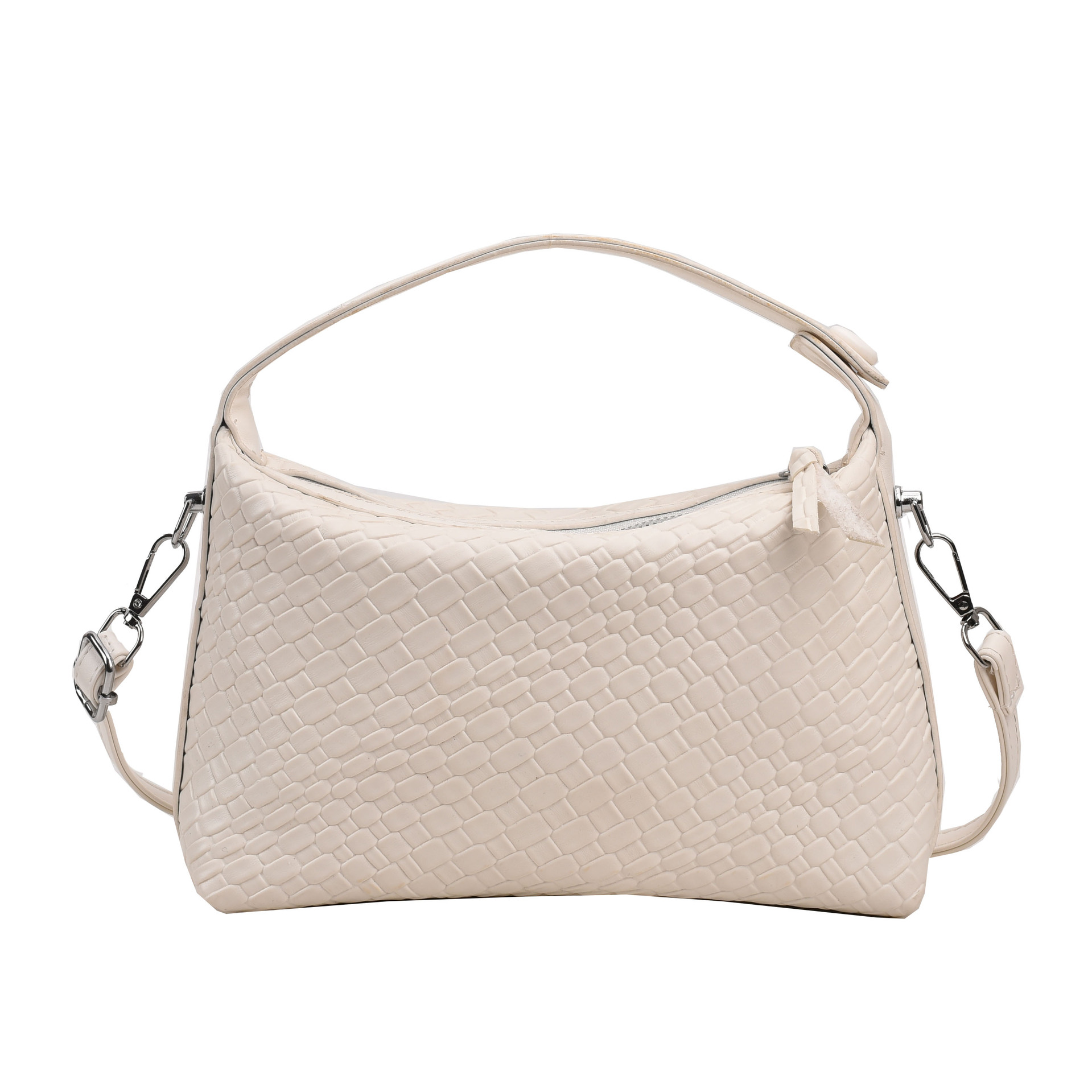 Schultertasche für Damen ⎜ Großes Fassungsvermögen im edlen, einfarbigen Design mit praktischem Tragegurt