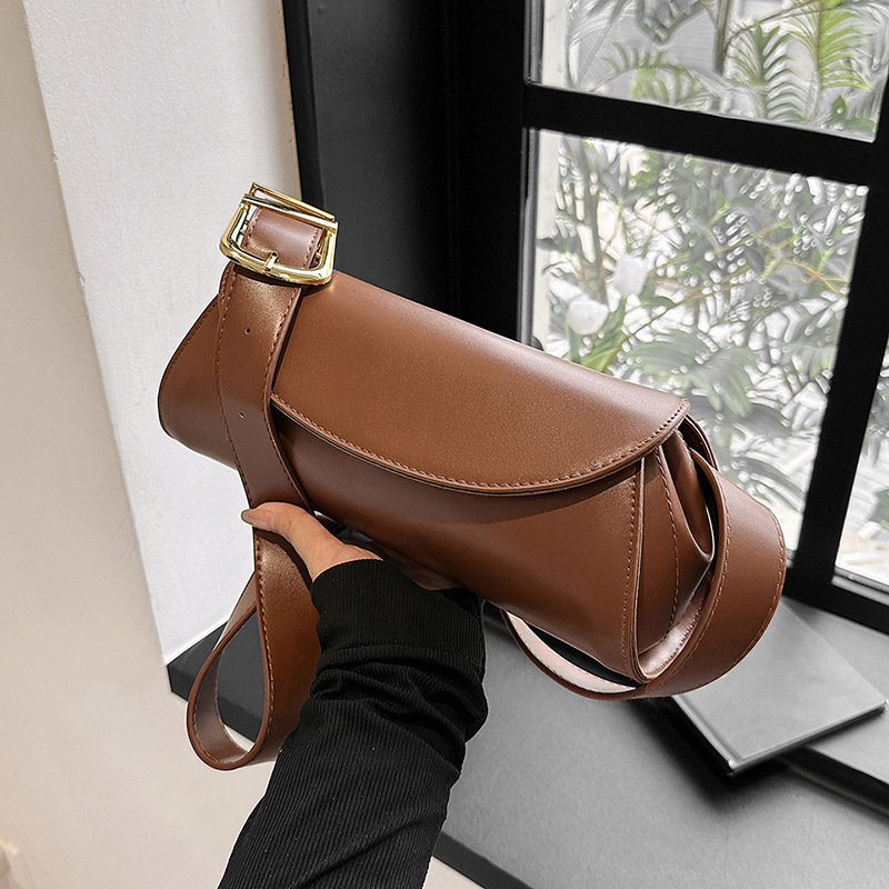 Damen Umhängetasche Mit Rundem Design ⎜ Vielseitige Schultertasche Für Alltag Und Freizeit