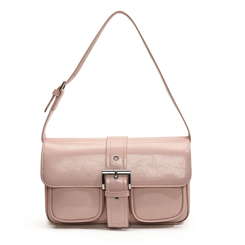 Leder Damen Schultertasche ⎜ Elegante Handtasche mit Verstellbarem Riemen und Modernem Design