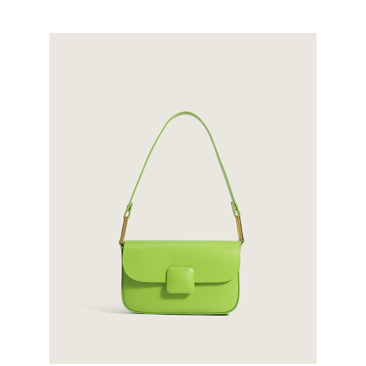 Kleine Umhängetasche für Damen ⎜ Modische Messenger Bag aus Leder mit abnehmbarem Trageriemen