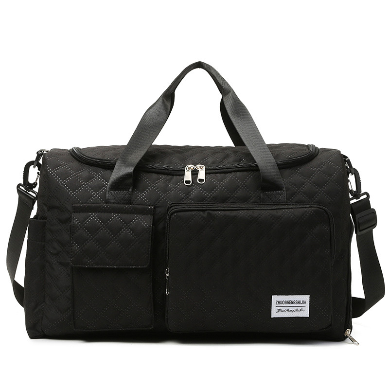 Reisetasche für Damen ⎜ Leichte Sporttasche mit großer Kapazität und praktischer Trennung von Nass und Trocken