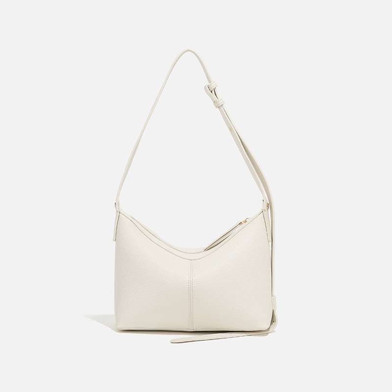 Schultertasche für Damen ⎜ Elegante Henkeltasche aus Kunstleder mit schlichtem Design für Alltag und Büro
