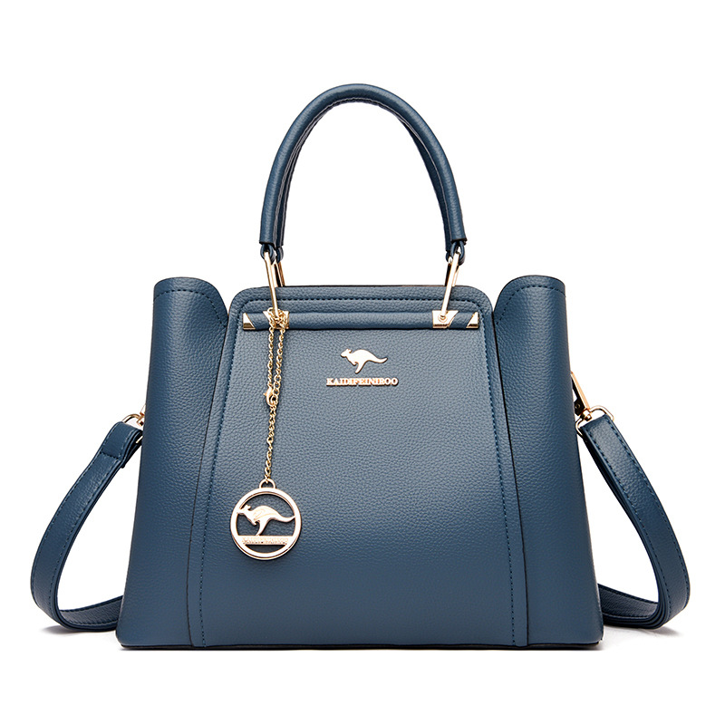 Handtasche für Damen ⎜ Schlichte Tragetasche mit großem Stauraum für Büro, Alltag und Freizeit