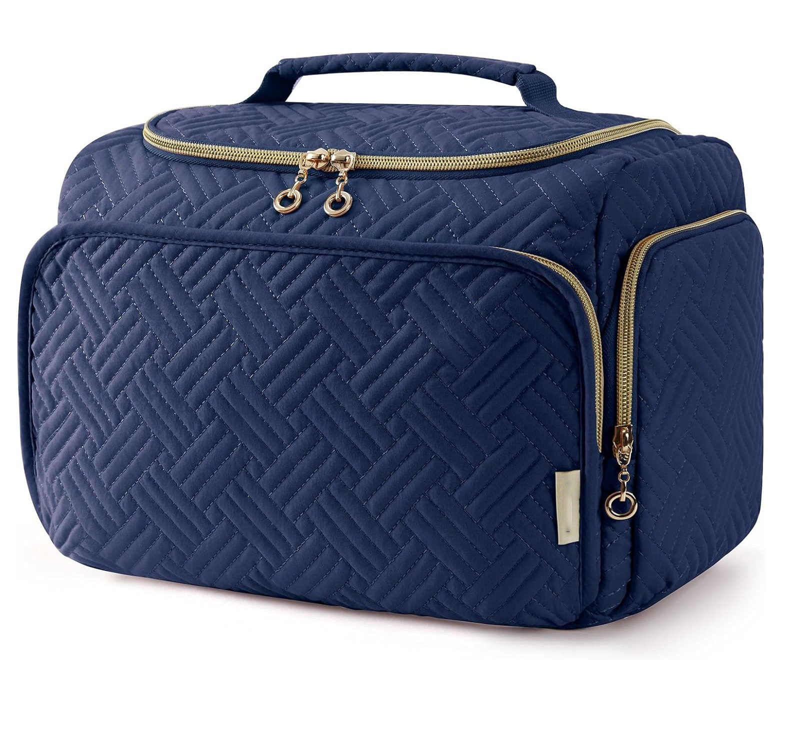 Kosmetiktasche für Reisen ⎜ Wasserabweisende Kulturtasche mit Reißverschluss und praktischem Tragegriff