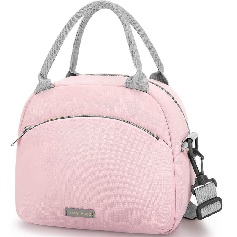 Lunchbag für Damen ⎜ Isolierte Tragetasche mit großem Fassungsvermögen und praktischem Schultergurt